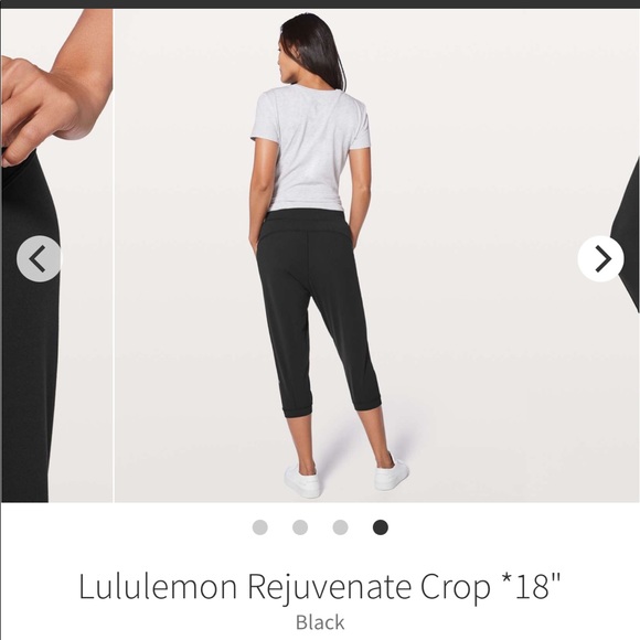 Lululemon Rejuvenate Crop *18"
Black - Picture 1 of 7